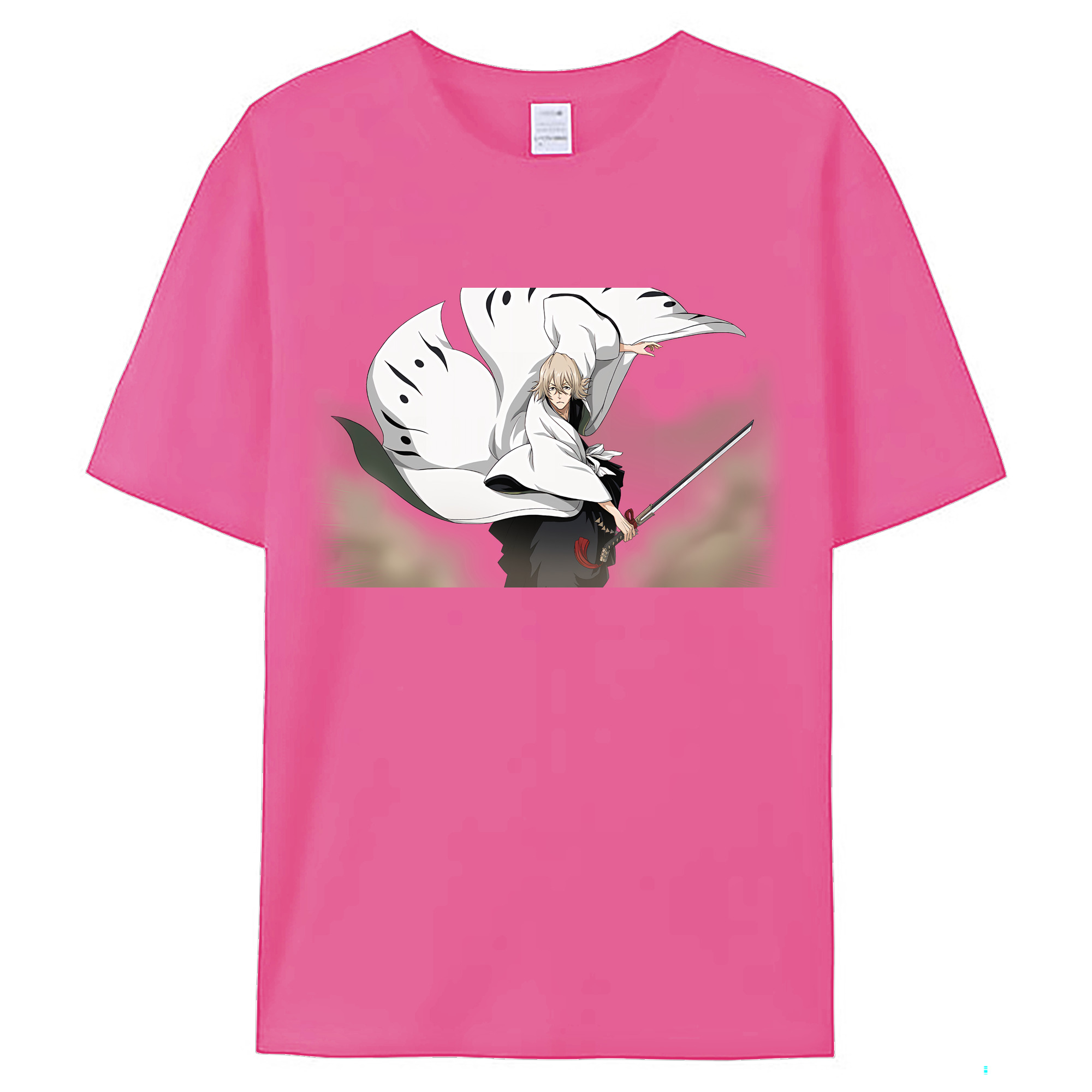 （画像用） "ブリーチ 浦原 喜助（うらはら きすけ） BLEACH Urahara Kisuke " レディースカジュアルプリントTシャツ（綿100％）